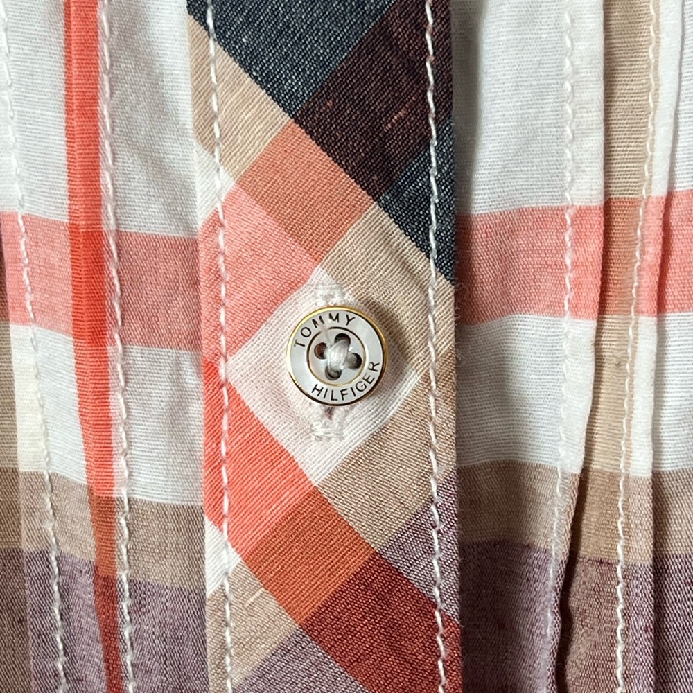 Tommy Hilfiger Plaid Sleeveless Dress - Picture 3 of 4